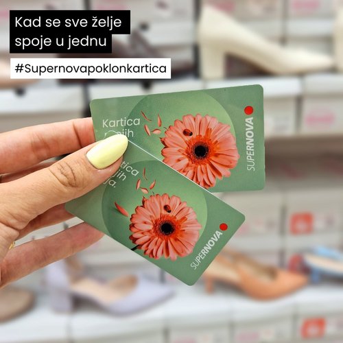 Odabir s kojim će se ispuniti sve želje 💖🙃
#supernovahrvatska #poklon #najboljipoklon #poklonkartica #kartica #shopping